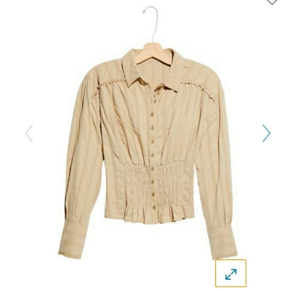 Free people Tammy Button Up Blouse - Picture 1 of 10